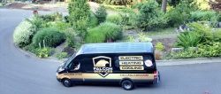Falcon Services Van at Portland Home