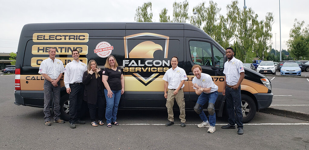 HVAC Technicians and Electrician Jobs in Portland, OR - Falcon Services Fun Staff